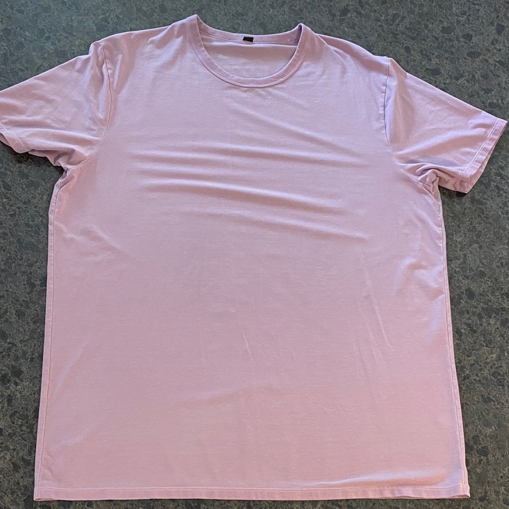 lululemon athletica Light Pink Short Sleeve Tee